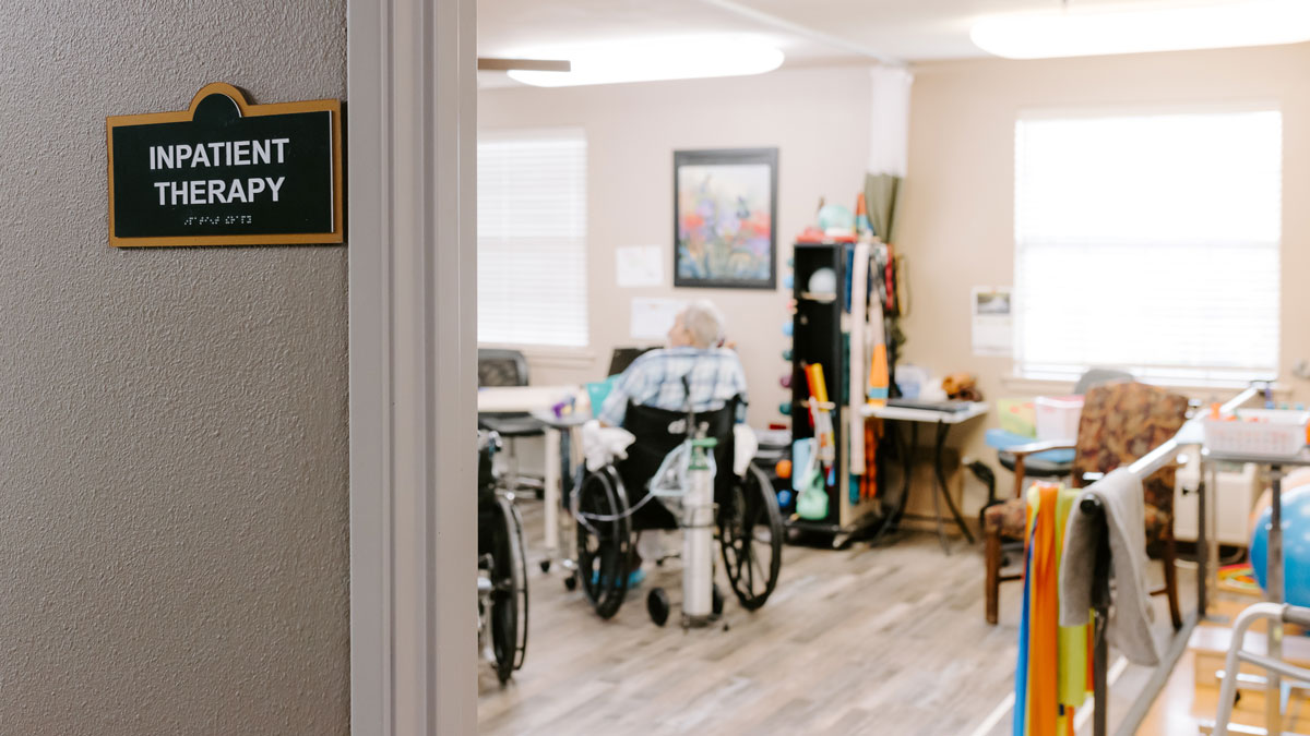 Therapy Room at Highland Court Rehabilitation and Resident Center